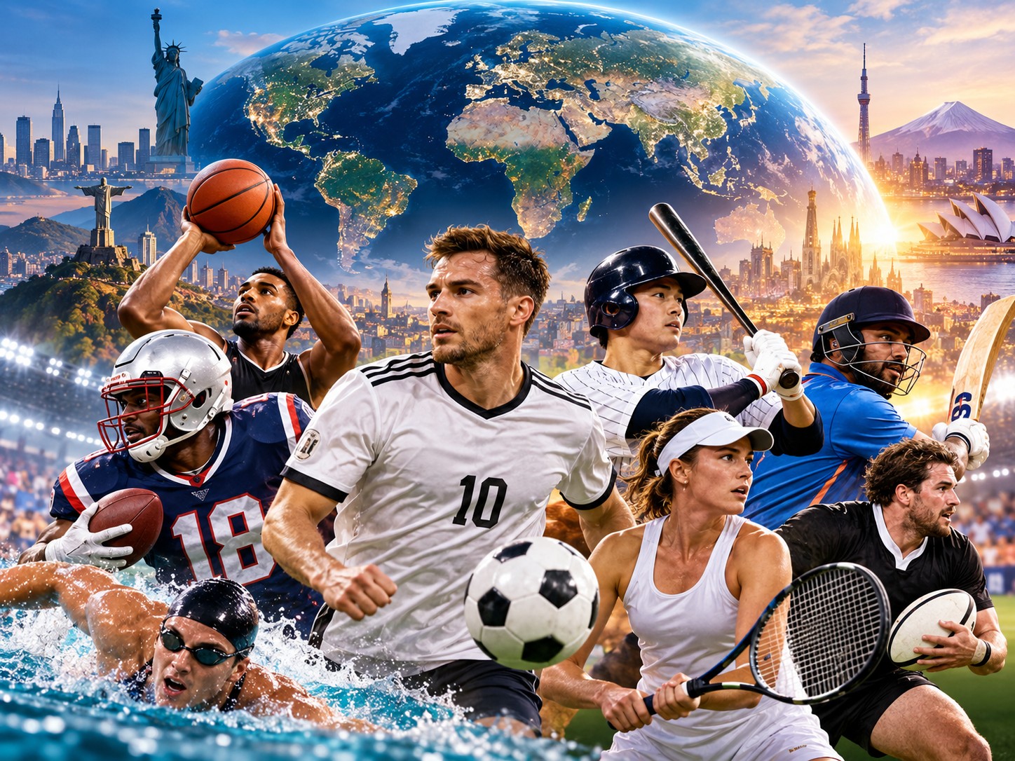 Beliebte Sportarten weltweit – Fußball, Basketball, Baseball und weitere Sportarten