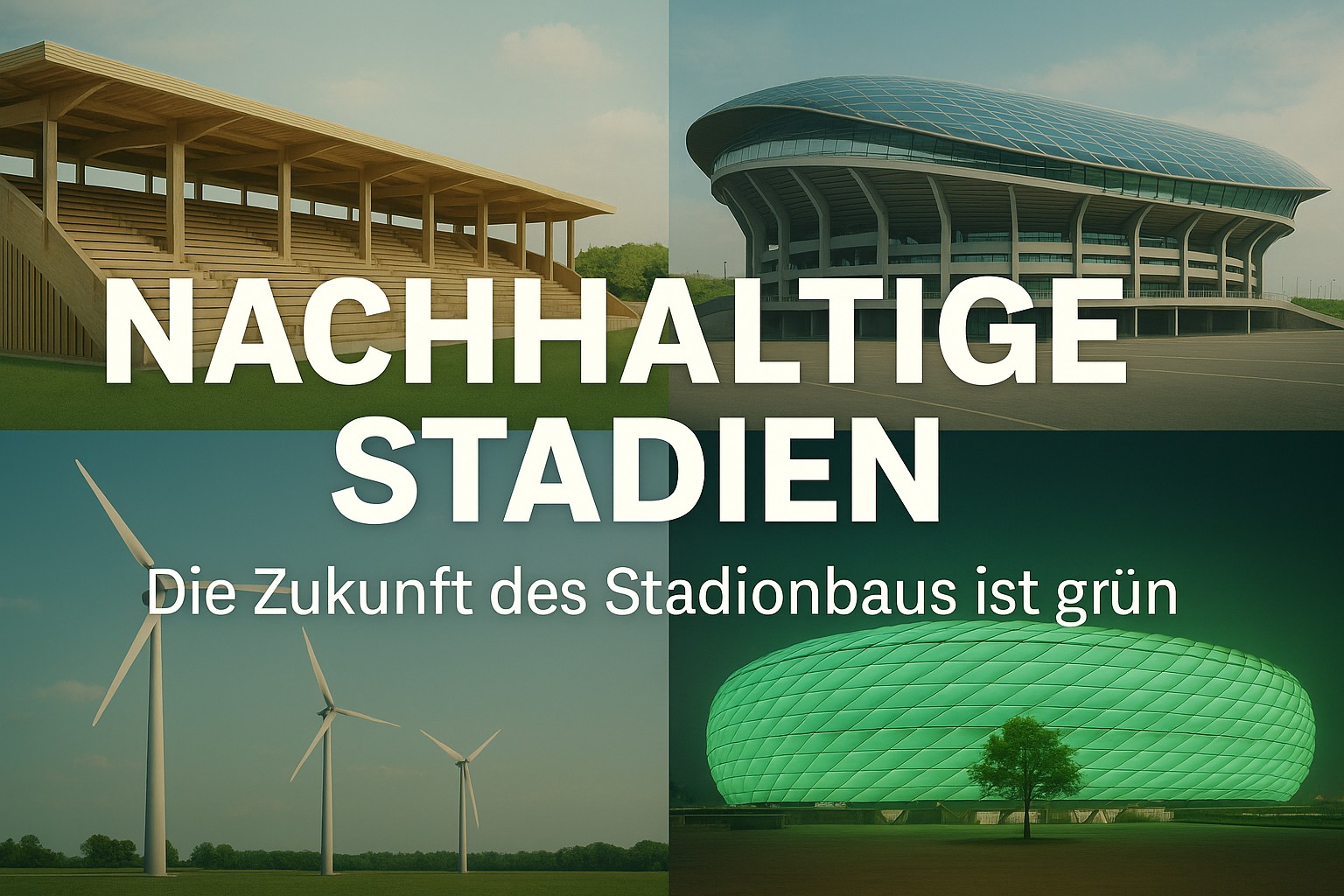 Sportstätten der Zukunft – Wie nachhaltige Stadien den Sport verändern