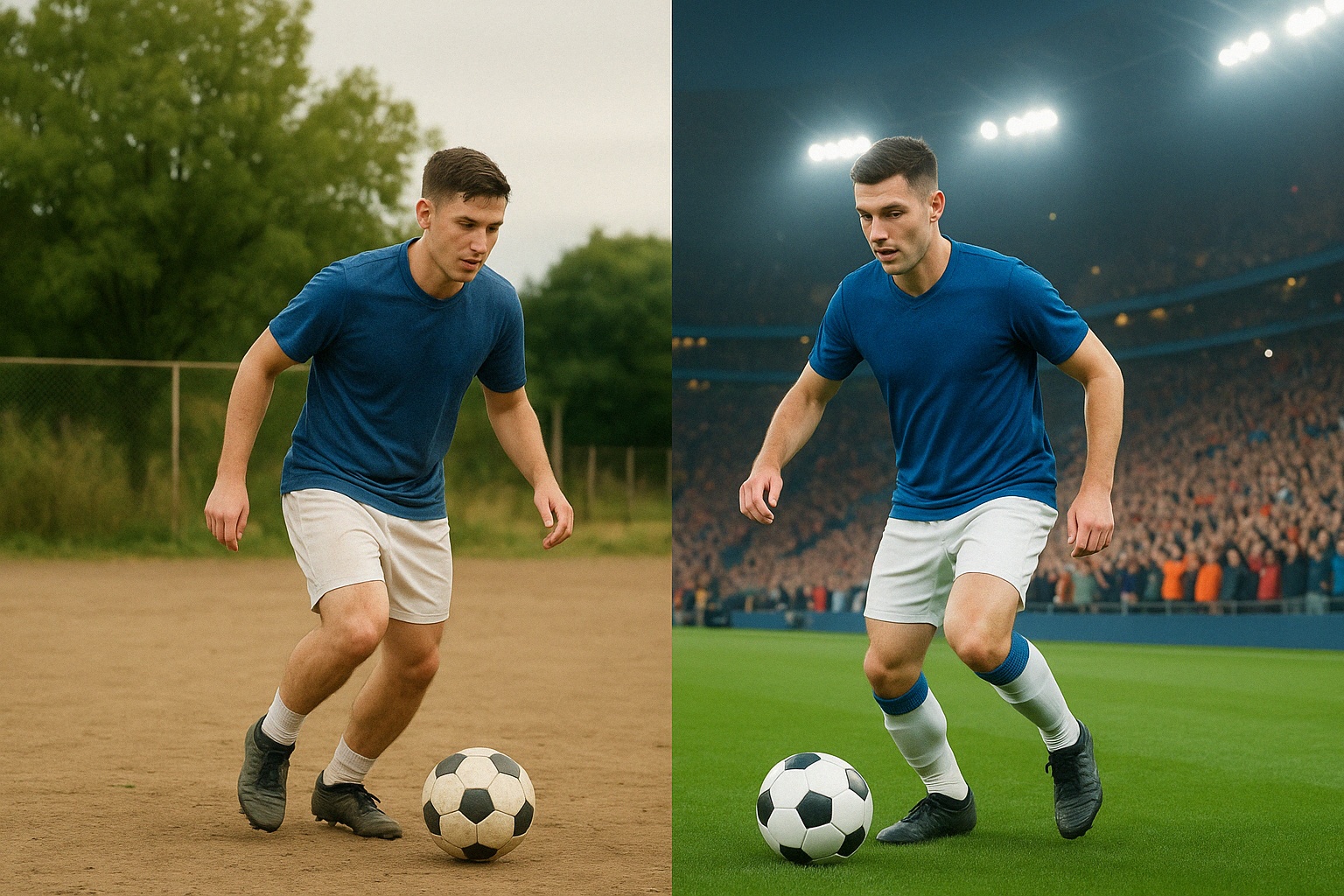 Von der Kreisliga ins Rampenlicht – Fußballkarrieren aus dem Nichts