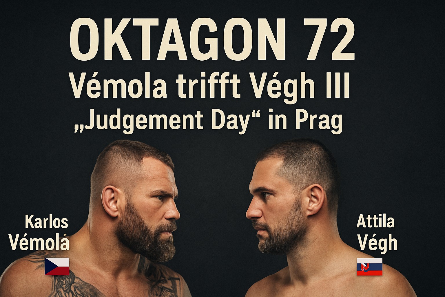 OKTAGON 72 – Vémola trifft Végh III: „Judgement Day“ in Prag