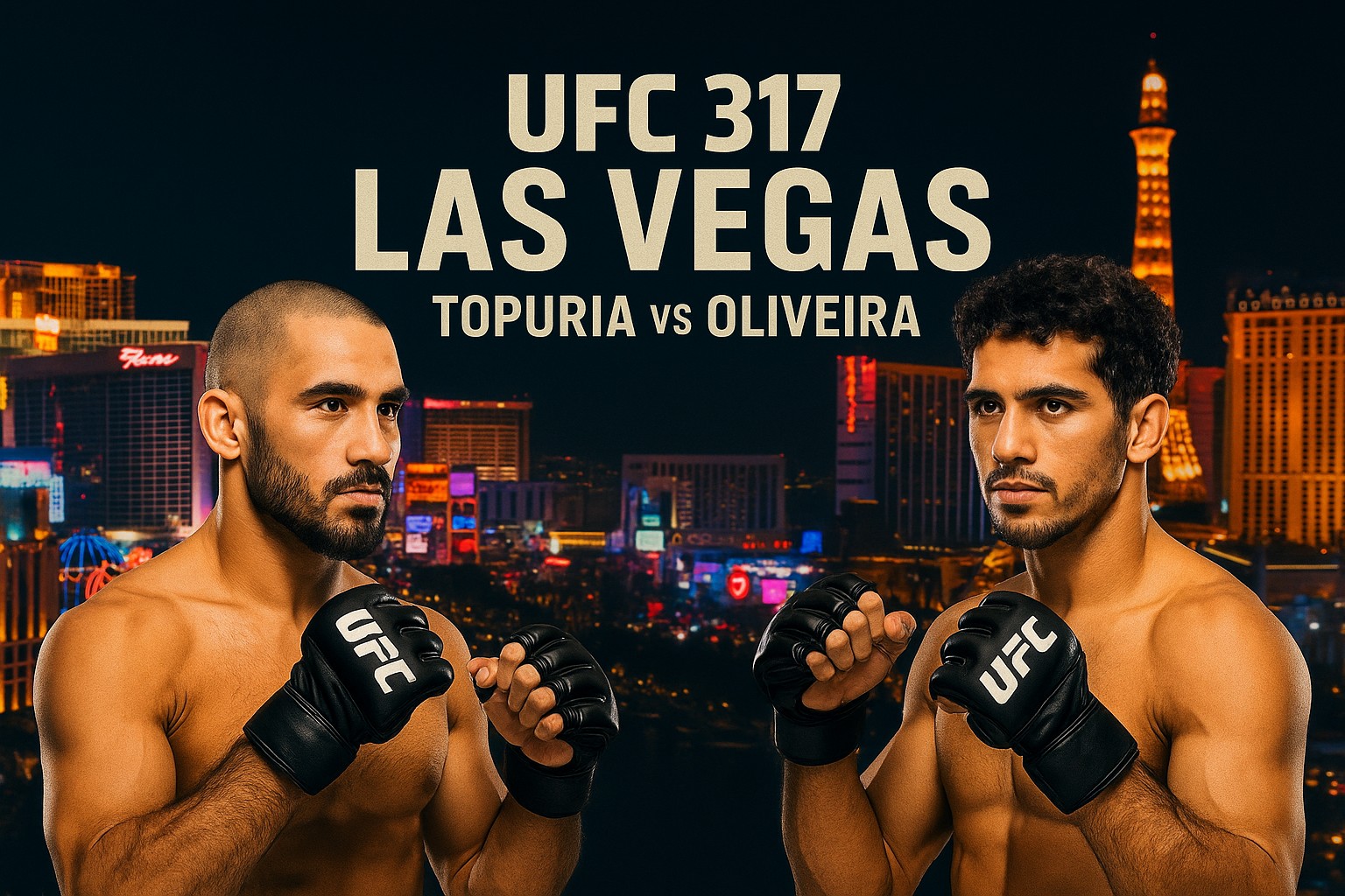 UFC 317 in Las Vegas – Topuria vs. Oliveira, Fight Card & TV-Infos