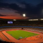 Japan National Stadium in Tokio