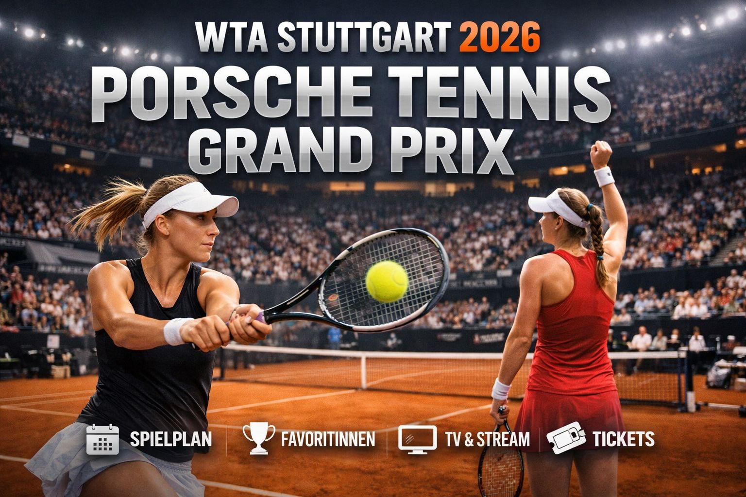 WTA Stuttgart 2026: Der ultimative Guide zum Porsche Tennis Grand Prix – Spielplan, Favoritinnen, TV-Übertragung & Tickets