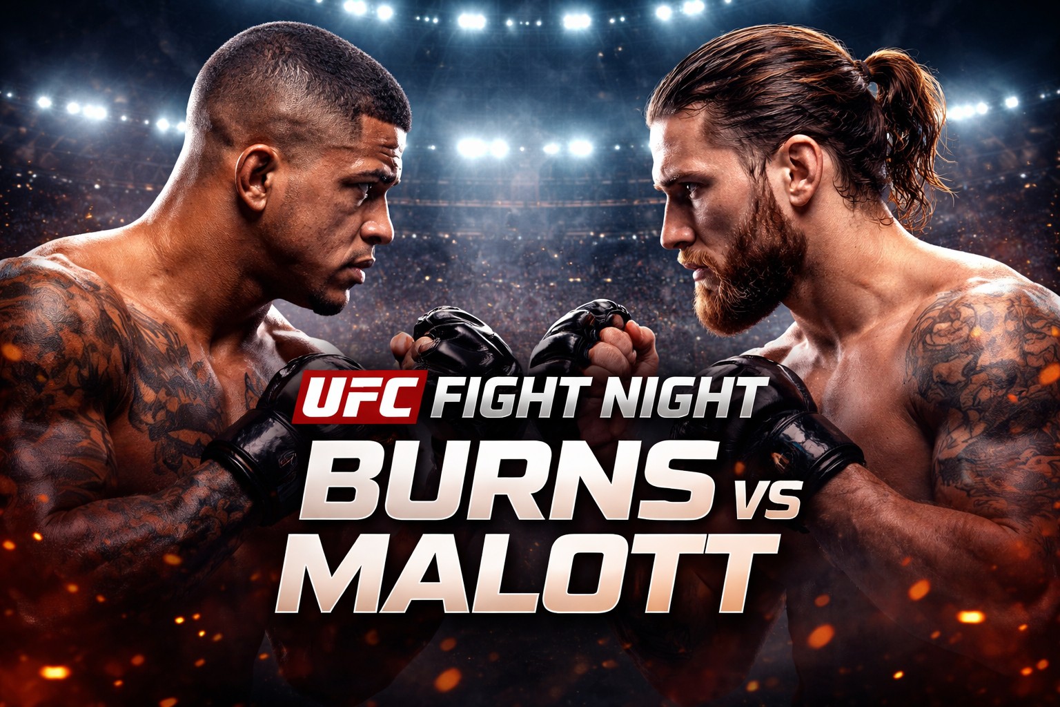 UFC Fight Night: Burns vs. Malott – Start Time, Full Fight Card & Predictions