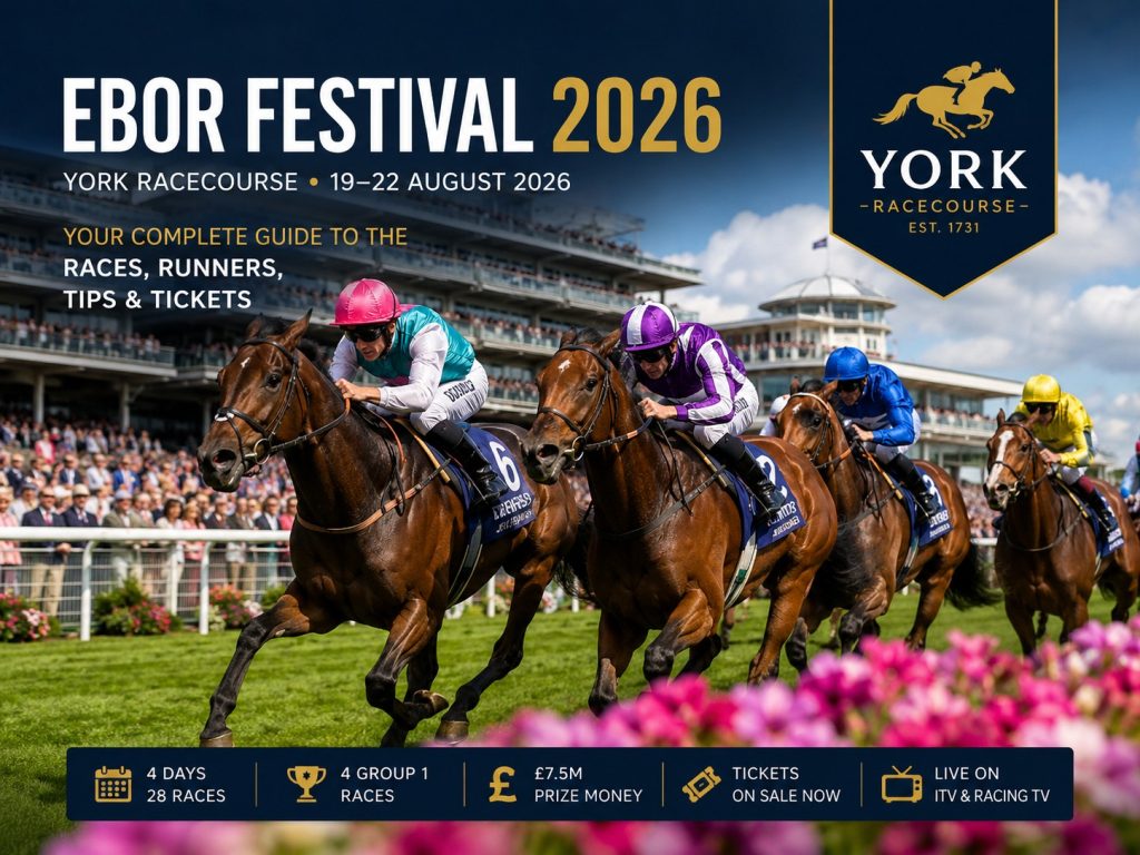Ebor Festival 2026 at York Racecourse
